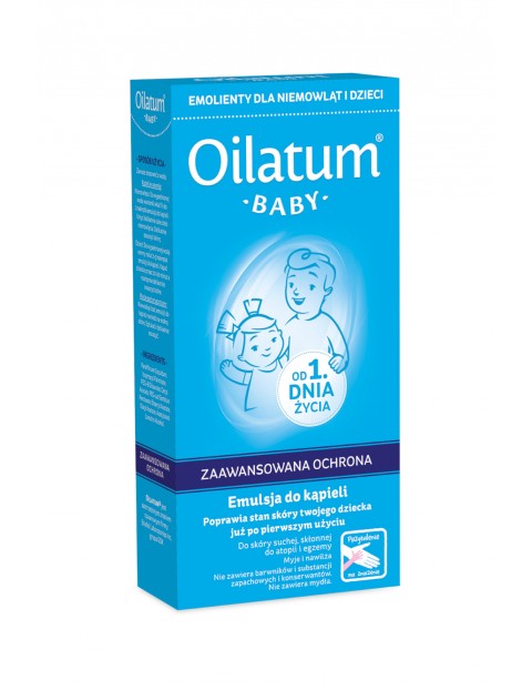 Oilatum baby emulsja do kąpieli-skóra skłonna do podrażnień i atopii- 250ml wiek 0msc+