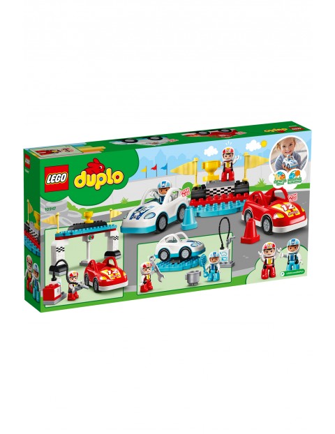 LEGO® DUPLO® Town Samochody wyścigowe 10947- 44 elementy, wiek 2+