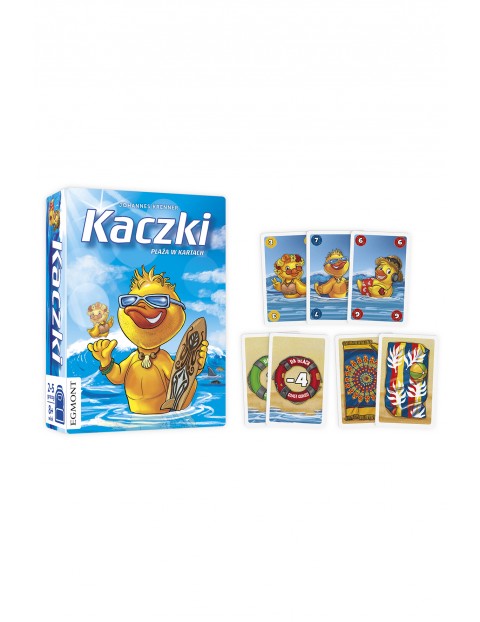  Gry dziecięce - Kaczki Gra karciana Gry do plecaka wiek 8+