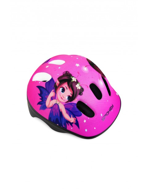 Dziecięcy kask rowerowy SPOKEY FAIRY TAIL - różowy - rozmiar 44-48cm