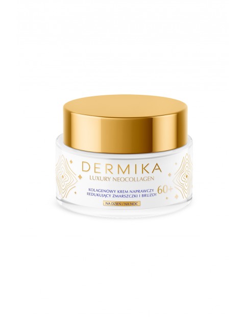 DERMIKA LUXURY NEOCOLLAGEN Kolagenowy Krem naprawczy 60+ na dzień i na noc, 50 ml