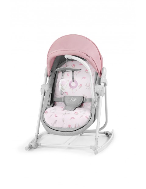 Kinderkraft Leżaczek 5w1 UNIMO peony rose 2020 - różowy 0-18kg