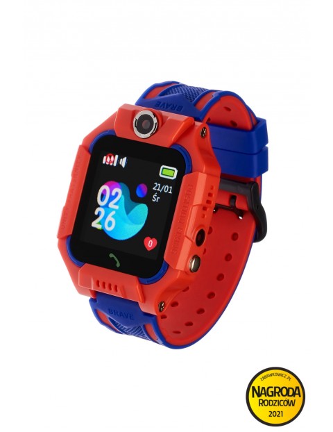 Smartwatch Garett Kids Play z lokalizatorem GPS-czerwony