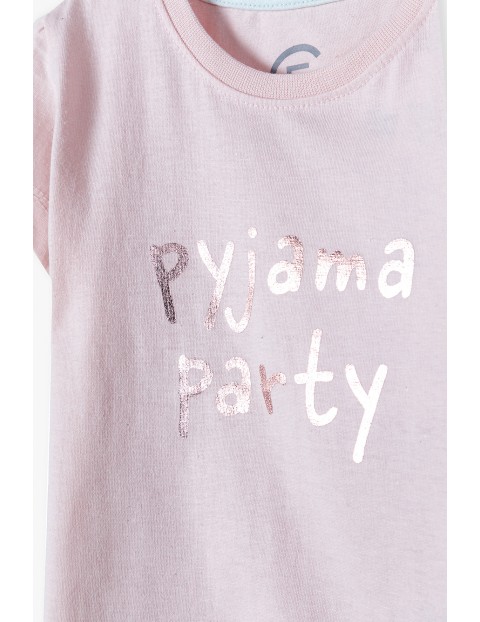 Piżama dziewczęca z nadrukiem - pyjama party