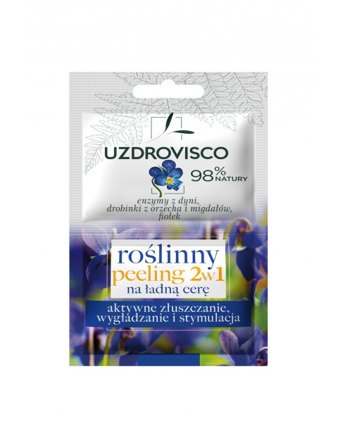 Aktywny peeling 2w1 na ładną cerę Uzdrovisco10 ml