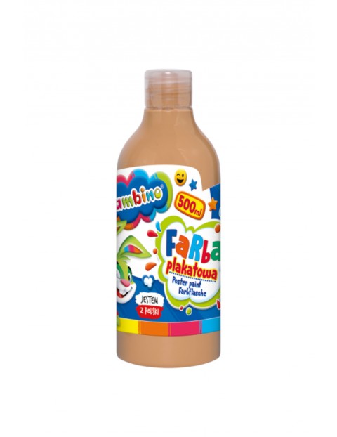 Farba w butelce BAMBINO 500 ml - cielista