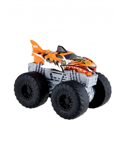 Hot Wheels Monster Trucks Roarin' Wreckers Tiger Shark Pojazd 1:43 Światła i dźwięki