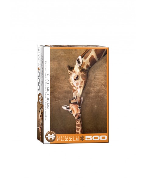 Puzzle 500 Giraffe Mother's Kiss 