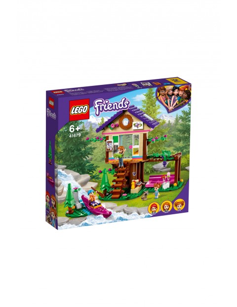 Lego Friends Leśny domek 41679 - 326 elementów, wiek 6+