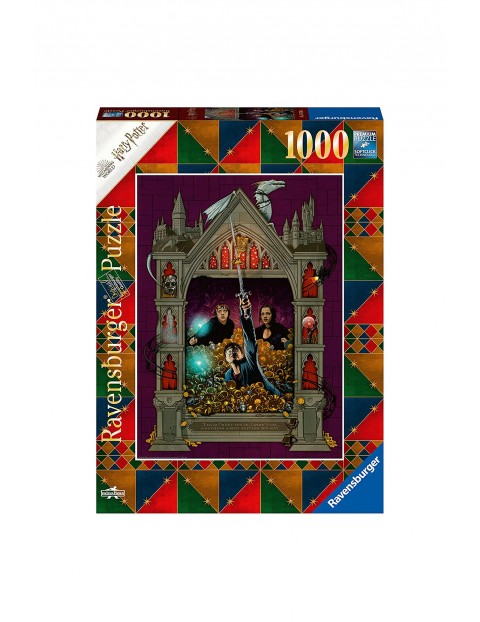 Puzzle 2D 1000 elementów: Kolekcja Harry Potter 4 - 14+