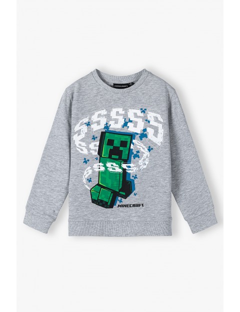 Bluza chłopięca szara Minecraft