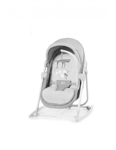 Kinderkraft Leżaczek 5w1 UNIMO stone grey - szary 0-18kg