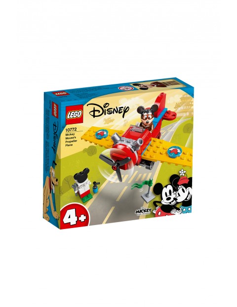 LEGO® ǀ Disney Mickey and Friends Samolot śmigłowy Myszki Miki  - 59 elementów, wiek 4+