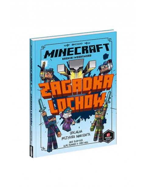 Minecraft. Zagadka lochów- Książka dziecięca 