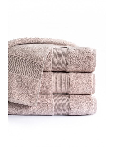Bawełniany ręcznik ROCCO beżowy 50x90cm