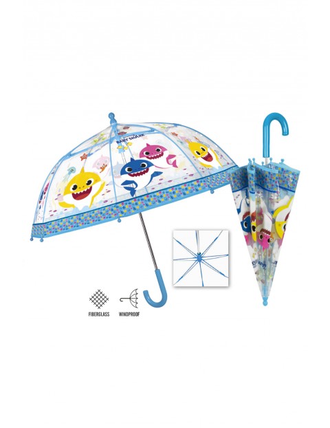 Parasolka manualna Baby Shark wiek 3+