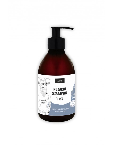 Kozacki szampon dla facetów 1w1 LaQ - 300 ml