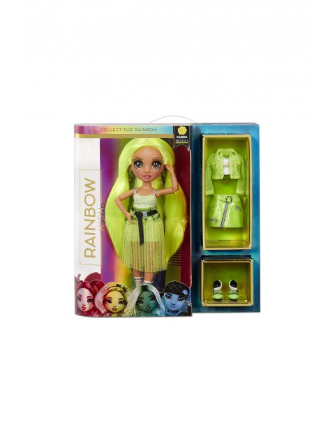 RAINBOW High Fashion Doll Neon, Karma Nichols 3+