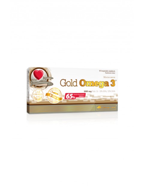 Gold Omega 3 60 kapsułek (65%)/1000 mg  TOP