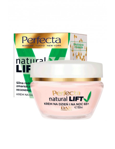 Perfecta Natural Lift, krem do twarzy na dzień i na noc 65+, 50 ml