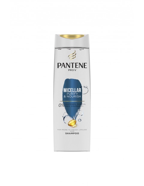 Pantene Pro-V Micellar Cleanse & Nourish Szampon do włosów, 400 ml