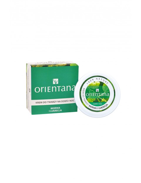 Orientana Naturalny krem do twarzy MORWA I LUKRECJA, 50g