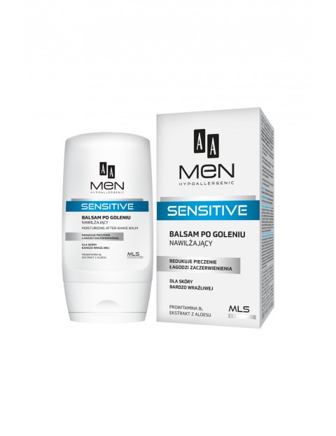 AA Men Sensitive Balsam po goleniu nawilżający dla skóry bardzo wrażliwej 100 ml