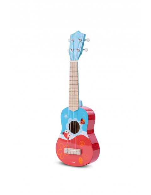 Gitara ukulele drewniana Lis - 3+