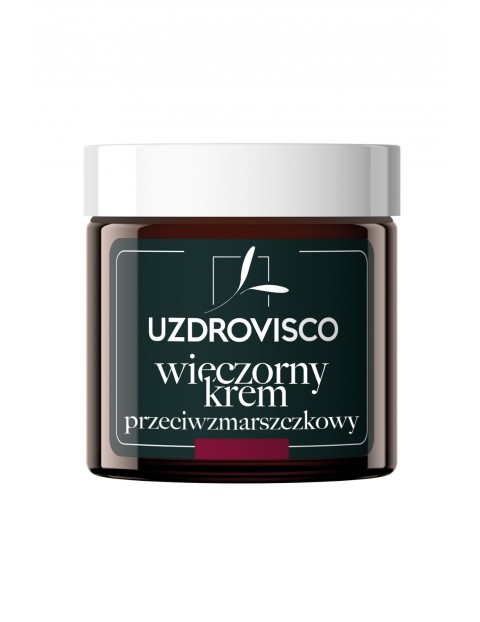 Uzdrovisco Czarny Tulipan - Wieczorny krem przeciwzmarszczkowy 50 ml