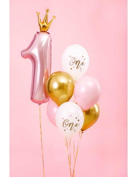 Balony One, Pastel Pale Pink 6 szt.