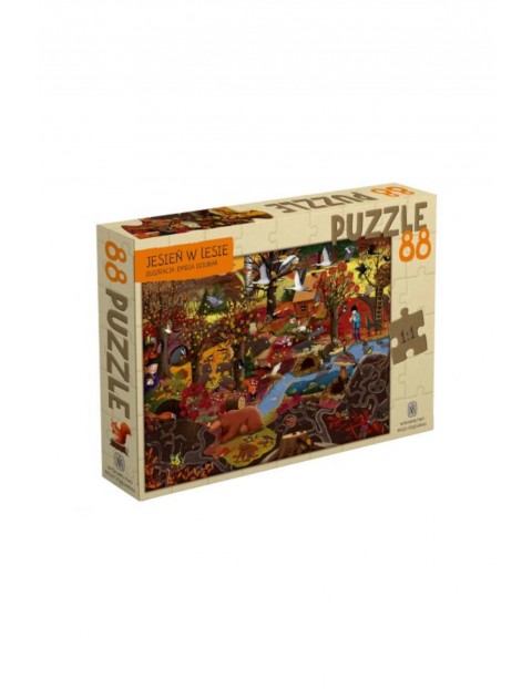 Puzzle - Jesień w lesie 88el