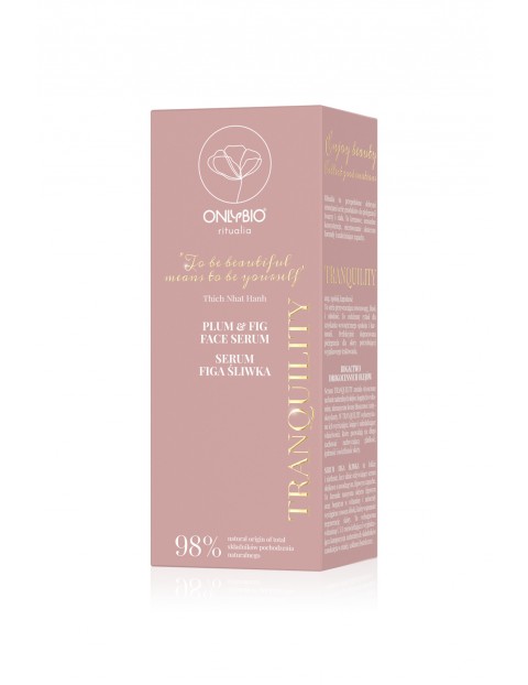 OnlyBio Ritualia TRANQUILITY Serum do twarzy figa śliwka 30ml