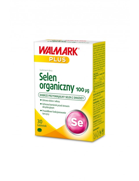 Selen 0,100 mg - 30 tabletek