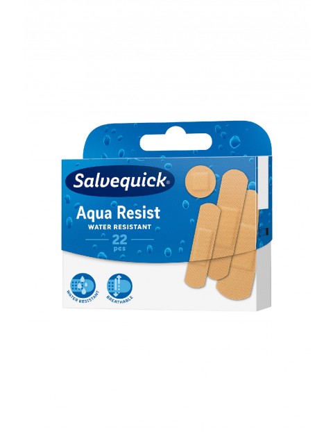 Salvequick Aqua Resist plastry 22 szt.