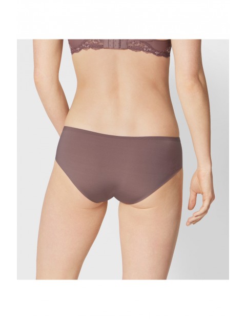 Brązowe hipsterki z serii Brief Business Sporty Micro 