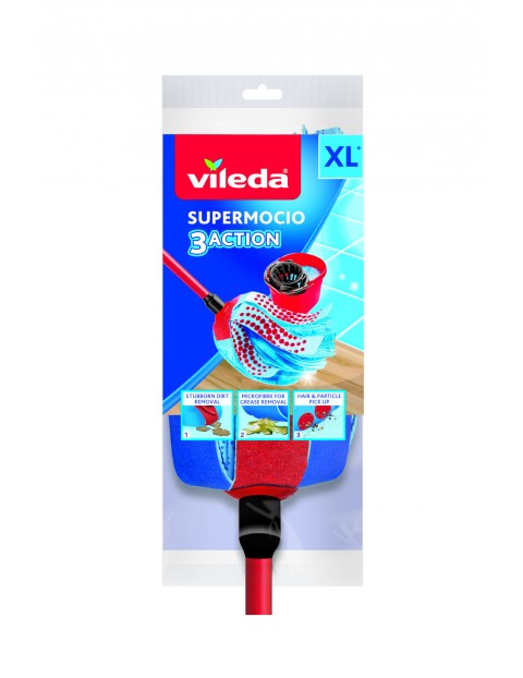 Mop Vileda 3Action Velour XL