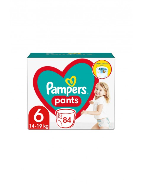 Pampers Pieluchomajtki, rozmiar 6, 84szt. 14-19kg