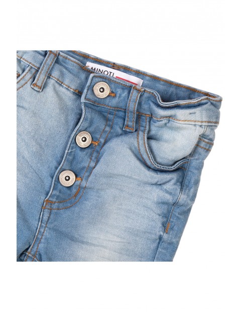 Spodnie dziewczęce jeansowe niebieskie