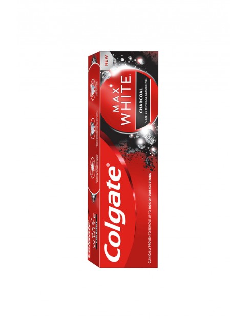 Colgate Max White Charcoal Wybielająca pasta do zębów z aktywnym węglem 75ml