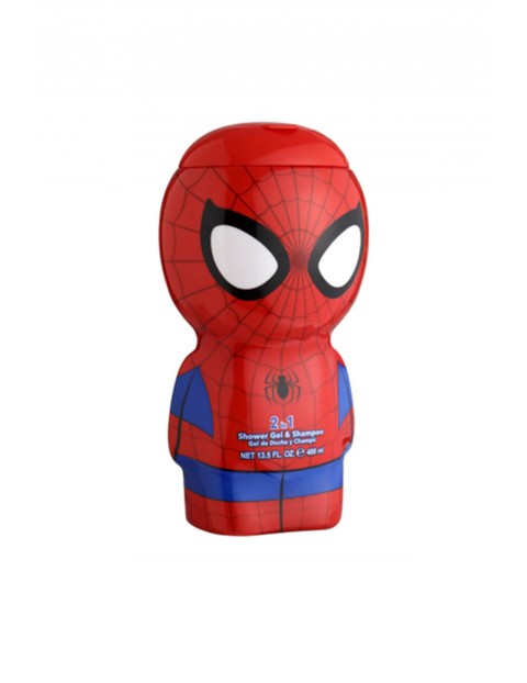 Spiderman żel pod prysznic 2w1 - butelka 3D 400ml