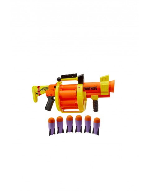 Hasbro Nerf - Wyrzutnia Fortnite GL + 6 rakiet - 8 lat 