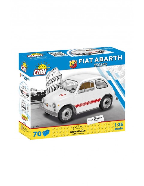 Klocki COMI YOUNGTIMER /24524/ 1965 FIAT 500 ABARTH 595