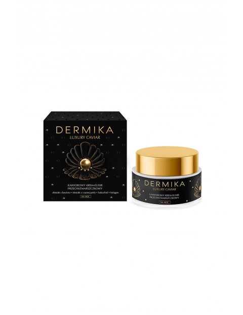 DERMIKA LUXURY CAVIAR Kawiorowy krem-elixir przeciwzmarszczkowy na noc 50 ml