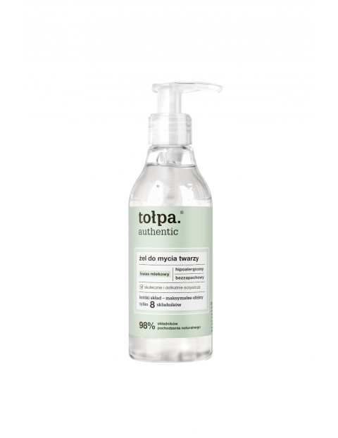 Tołpa authentic. żel do mycia twarzy 195 ml