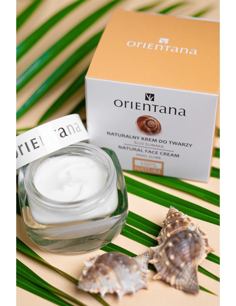 Orientana Naturalny krem do twarzy ze ŚLUZEM ŚLIMAKA 50ml