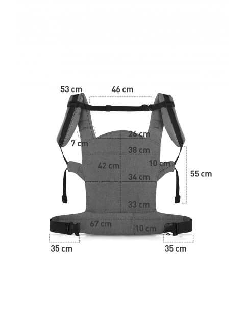 Nosidełko ergonomiczne Milo Kinderkraft