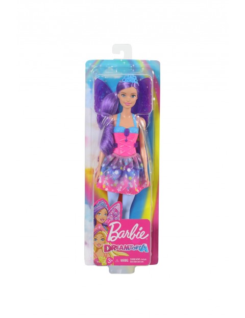 Barbie Dreamtopia Wróżka Lalka podstawowa - fioletowe włosy