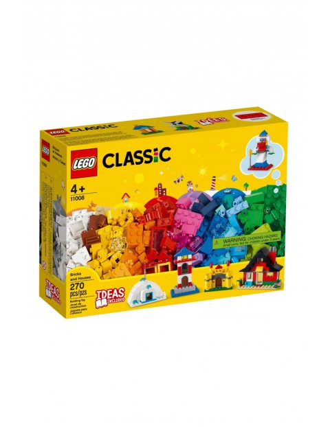 Lego Classic 11008 - Klocki i domki - 270 elementów wiek 4+