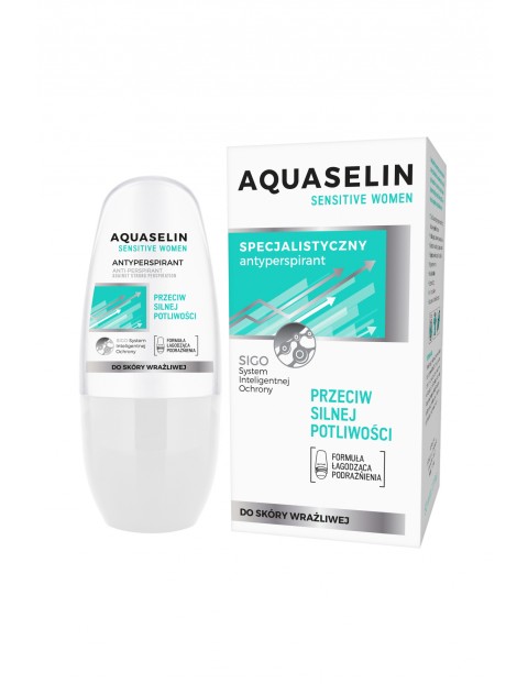 Aquaselin Sensitive Women Specjalistyczny antyperspirant roll-on 50 ml