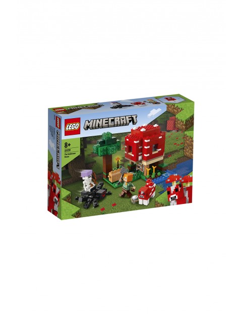 LEGO Minecraft 21179 Dom w grzybie wiek 8+